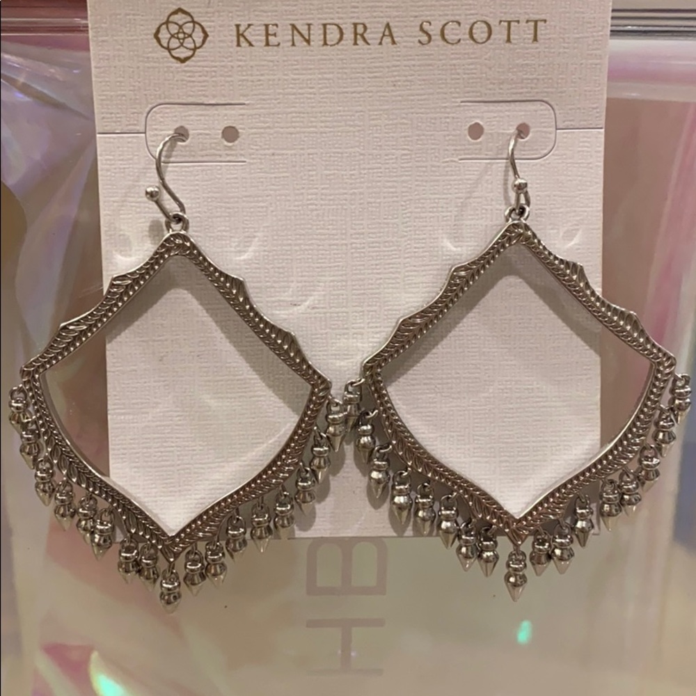 Kendra Scott Silver Earrings